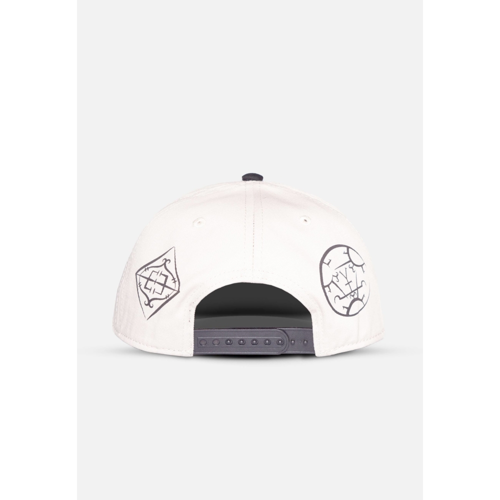 Fantastic Beasts And Where To Find Them - The Secrets Of Dumbledore Casquette Snapback - Blanc/Noir
